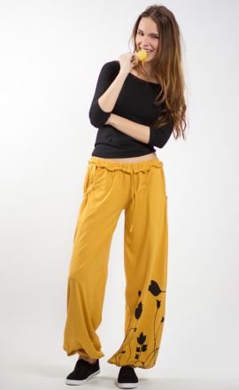 Šafránové kalhoty Michaela Gautam Tulip