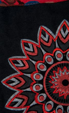 Černo-červená kabelka Michaela Gautam Nirmita