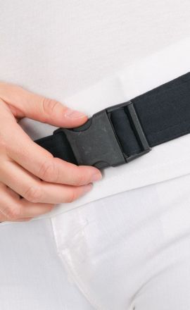 Ledvinka Purano - černá s kolečky