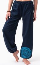 Navy kalhoty Michaela Gautam Mandala