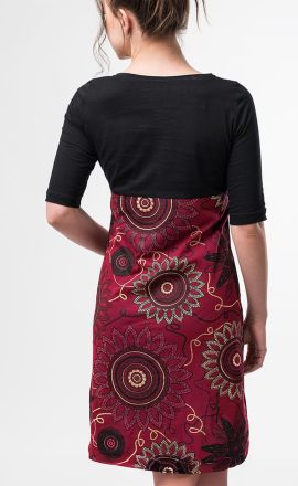 Bordó šaty Michaela Gautam Lajalu