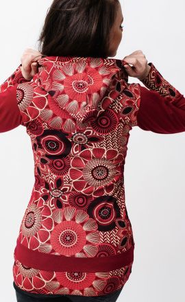 Bordó mikina Michaela Gautam Rata