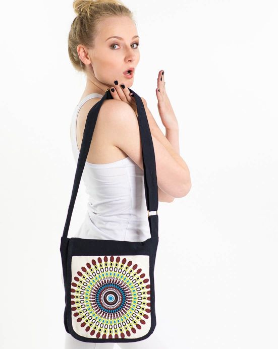 Bílá kabelka Purano - Flap
