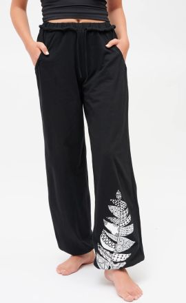 Černé kalhoty Michaela Gautam Indian