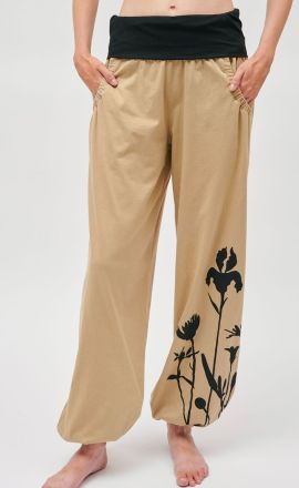 Béžové kalhoty Michaela Gautam Ghasako