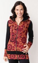 Bordó mikina Michaela Gautam Rathiz