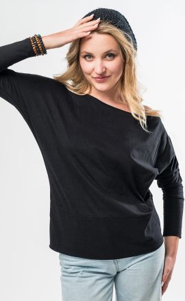 Černá lehká mikina Michaela Gautam Puri